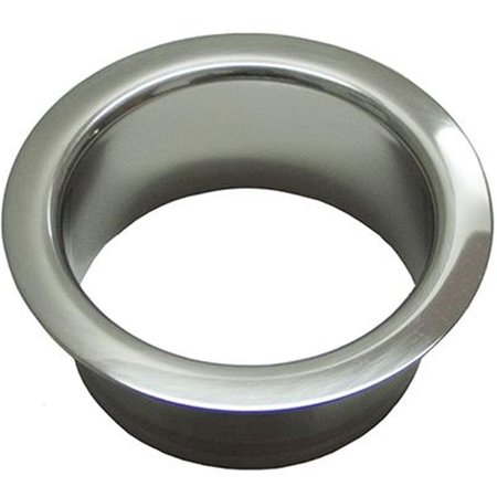 HD DECO 3 x 1.5 in. Polished Trash Grommet, Stainless Steel HD2100229